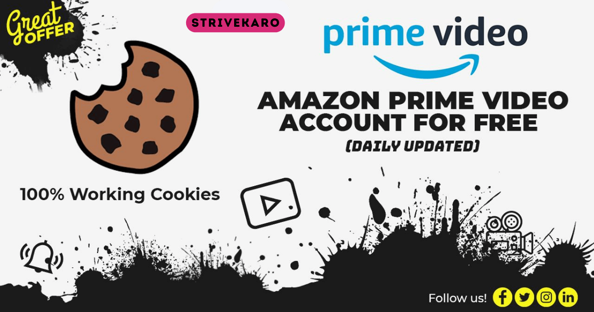 How To Get Amazon Prime Video Account For Free 2024