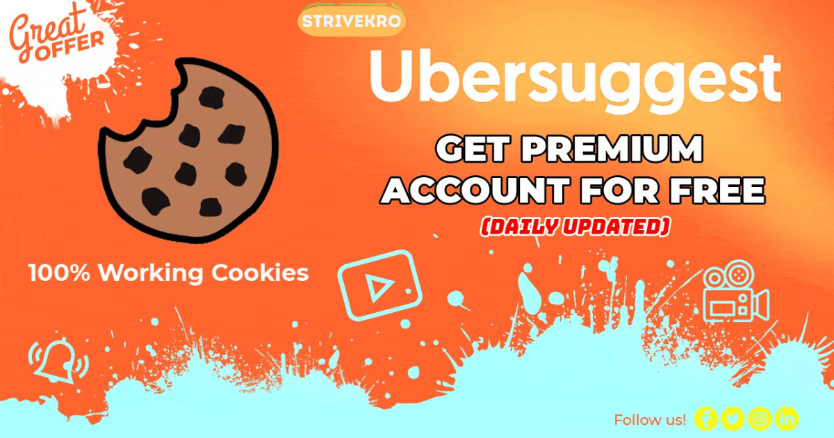 How to get ubersuggest premium account for free - Ubersuggest premium