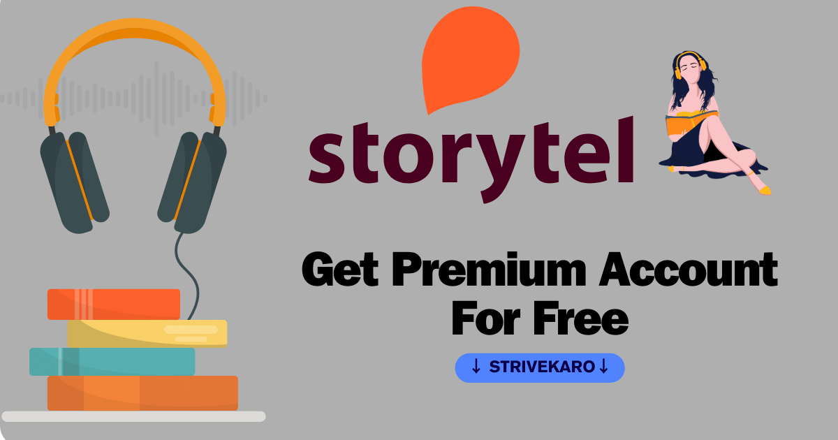 How to get Storytel Premium account for free? Storytel subscription free